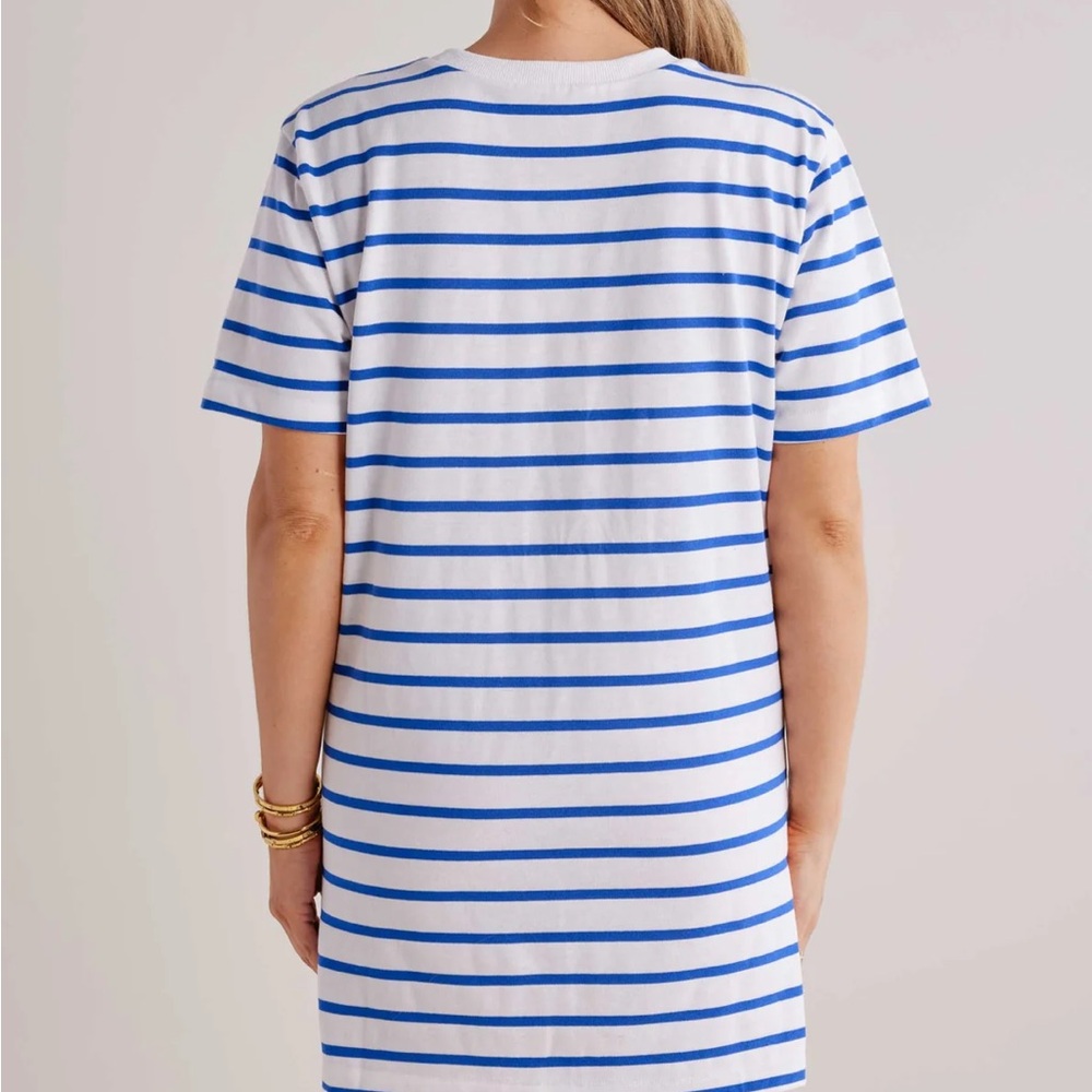 Avara Blue and White Striped Dress. XS - Picture 5 of 5